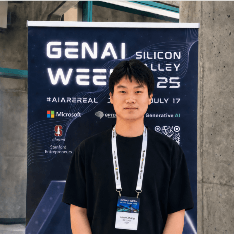 Yuhan Zhang at GenAI Week Silicon Valley 2025